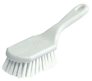 BROSSE LARGE POLY BLANC MANCHE COURT  ALIMIMENTAIRE