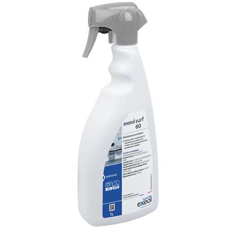 EXEOL SURF 60 DESINFECTANT DE SURFACE A/ALCOOL  VAPO 1L